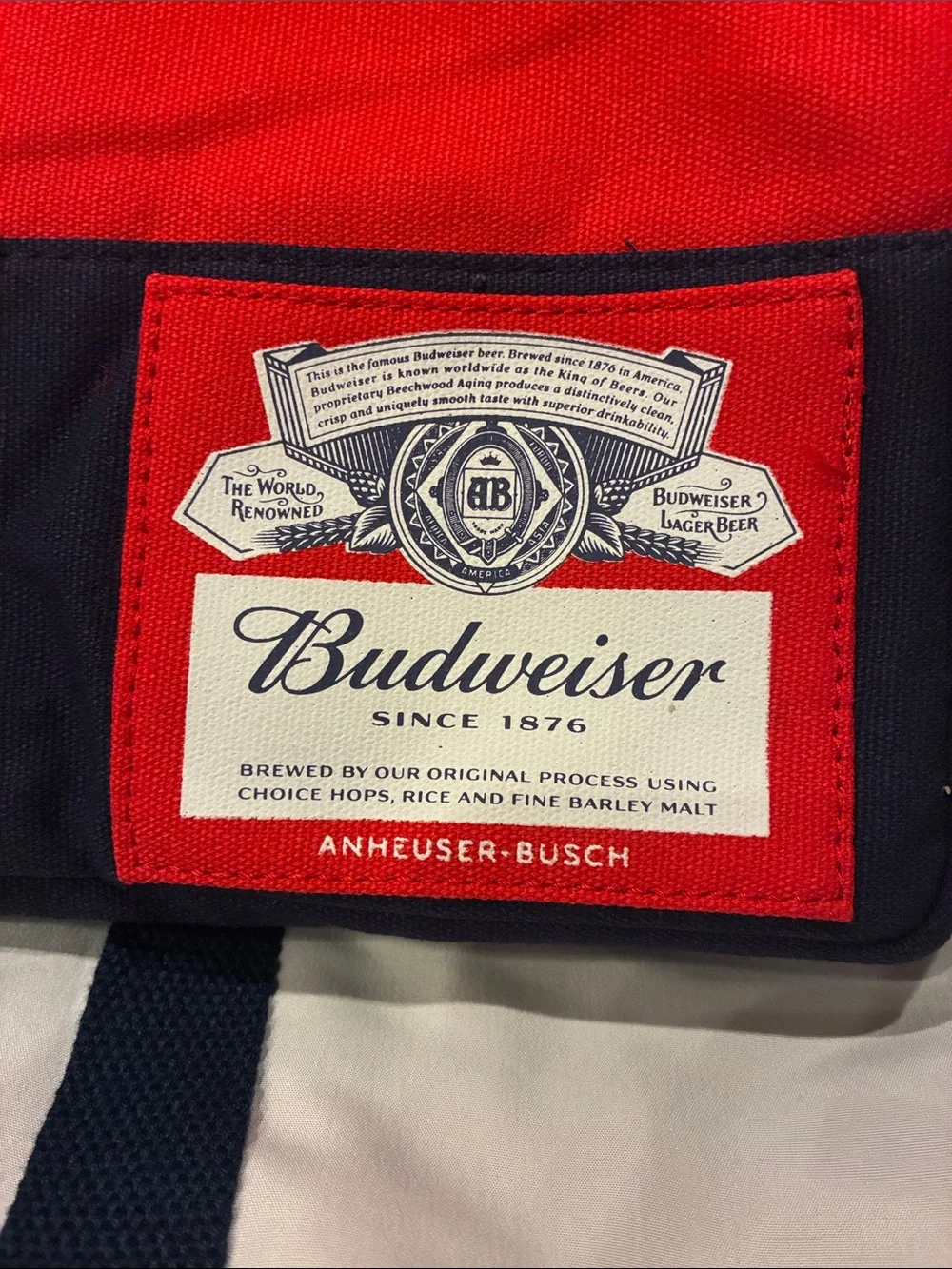 New Budweiser FIFA World Cup Russia 2018 Red 12-Pack Insulated Cooler Backpack